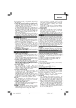 Предварительный просмотр 11 страницы Hitachi um 12vst Handling Instructions Manual