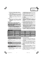 Предварительный просмотр 13 страницы Hitachi um 12vst Handling Instructions Manual