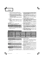 Предварительный просмотр 16 страницы Hitachi um 12vst Handling Instructions Manual