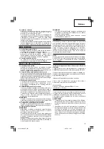 Preview for 17 page of Hitachi um 12vst Handling Instructions Manual