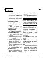 Preview for 26 page of Hitachi um 12vst Handling Instructions Manual