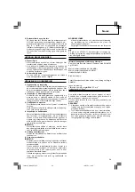 Preview for 35 page of Hitachi um 12vst Handling Instructions Manual