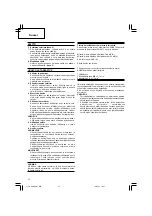 Preview for 38 page of Hitachi um 12vst Handling Instructions Manual