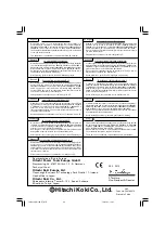 Preview for 44 page of Hitachi um 12vst Handling Instructions Manual