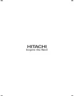 Preview for 25 page of Hitachi UM-S700 User Manual