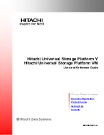 Hitachi Universal Storage Platform V Reference Manual preview
