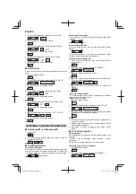 Preview for 8 page of Hitachi UR 18DSAL Handling Instructions Manual