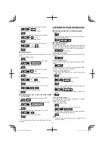 Preview for 8 page of Hitachi UR 18DSDL Handling Instructions Manual