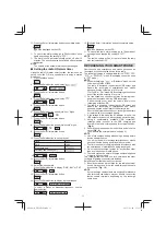 Preview for 11 page of Hitachi UR 18DSDL Handling Instructions Manual