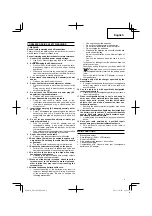 Предварительный просмотр 5 страницы Hitachi UR 18DSL Handling Instructions Manual