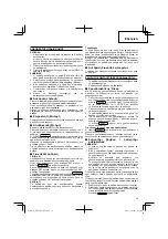 Предварительный просмотр 19 страницы Hitachi UR 18DSL Handling Instructions Manual