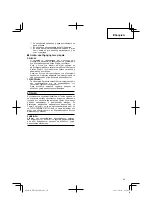 Preview for 21 page of Hitachi UR 18DSL Handling Instructions Manual