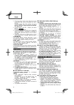 Предварительный просмотр 26 страницы Hitachi UR 18DSL Handling Instructions Manual