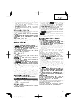 Предварительный просмотр 31 страницы Hitachi UR 18DSL Handling Instructions Manual