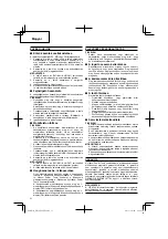 Предварительный просмотр 32 страницы Hitachi UR 18DSL Handling Instructions Manual