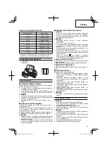 Предварительный просмотр 35 страницы Hitachi UR 18DSL Handling Instructions Manual