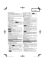 Предварительный просмотр 41 страницы Hitachi UR 18DSL Handling Instructions Manual