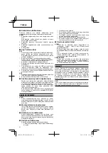 Preview for 42 page of Hitachi UR 18DSL Handling Instructions Manual