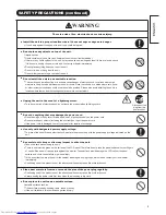 Предварительный просмотр 5 страницы Hitachi UT32-MH700A User Manual