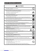 Предварительный просмотр 6 страницы Hitachi UT32-MH700A User Manual