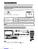 Предварительный просмотр 16 страницы Hitachi UT32-MH700A User Manual