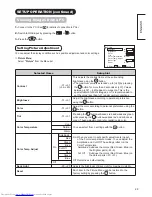 Предварительный просмотр 29 страницы Hitachi UT32-MH700A User Manual