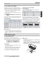 Предварительный просмотр 63 страницы Hitachi UTOPIA IVX STANDARD Series Instruction Manual