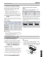 Предварительный просмотр 203 страницы Hitachi UTOPIA IVX STANDARD Series Instruction Manual