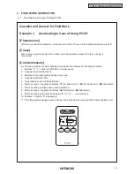 Предварительный просмотр 104 страницы Hitachi Utopia PAS-3HVRG Service Manual