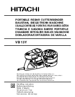 Preview for 1 page of Hitachi VB 13Y Handling Instructions Manual