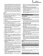 Preview for 27 page of Hitachi VB 13Y Handling Instructions Manual