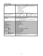 Preview for 7 page of Hitachi VB 13Y Technical Data And Service Manual