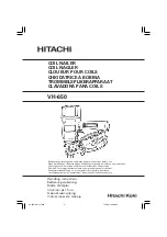 Preview for 1 page of Hitachi VH650 - Fencing Nailer, Full Head Handling Instructions Manual