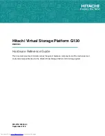 Предварительный просмотр 1 страницы Hitachi Virtual Storage Platform G130 Hardware Reference Manual