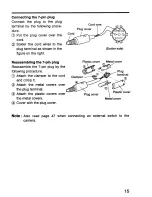 Preview for 15 page of Hitachi VK-C220E Instruction Manual