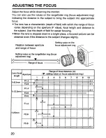 Preview for 20 page of Hitachi VK-C220E Instruction Manual