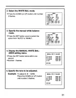 Preview for 31 page of Hitachi VK-C220E Instruction Manual