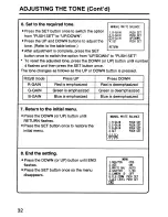 Preview for 32 page of Hitachi VK-C220E Instruction Manual