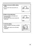 Preview for 39 page of Hitachi VK-C220E Instruction Manual