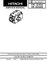 Hitachi VK-S454 Service Manual preview