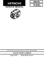 Preview for 1 page of Hitachi VK-S454ER Service Manual