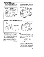 Preview for 9 page of Hitachi VM-2700E Instruction Manual