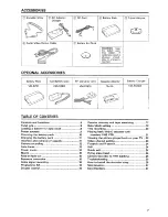 Preview for 3 page of Hitachi VM-C1E Instruction Manual