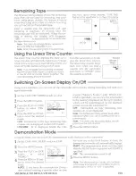 Preview for 23 page of Hitachi VM-D873LA Instruction Manual