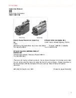 Hitachi VM-E310A Instruction Manual preview