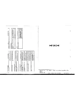 Предварительный просмотр 103 страницы Hitachi VM-E521A Service Manual