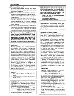 Предварительный просмотр 2 страницы Hitachi VM-E543LE Instruction Manual