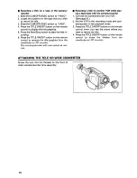 Предварительный просмотр 34 страницы Hitachi VM-E543LE Instruction Manual