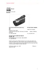 Hitachi VMH-81A - Camcorder Instruction Manual preview