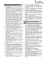 Preview for 7 page of Hitachi VR 9DM2 Handling Instructions Manual